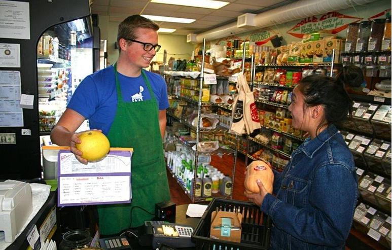 Students at Berkeley's student-run food coop