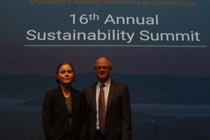 Hannah Haughnes, UC Berkeley Sustainability Award Winner 2019