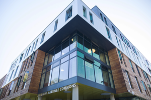 Martinez Commons, a green building on UCB campus