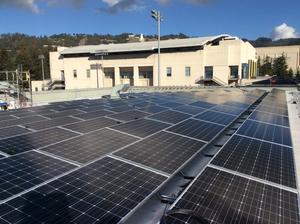 solar panels at RSF (Recreational Sports Facility)