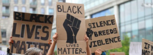 Black Lives Matter Protest Sign