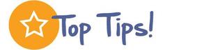 Top Tips graphic
