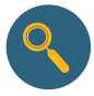 research icon round