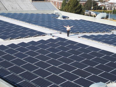 Solar Panels at the RSF Complex